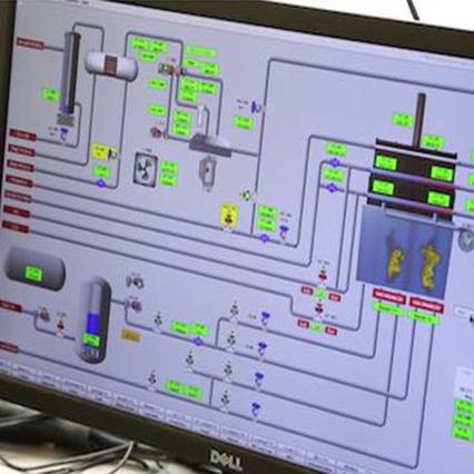 Automated control SCADA System